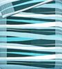 JACK Bettwäsche 135x200cm Streifen Blau Petrol, Biber, 2 teilig, modernes Design in tollen Blautönen Bild 2