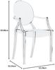 Kartell Louis Ghost, Stuhl, 4er-Satz, Glasklar Bild 3