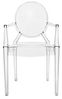 Kartell Louis Ghost, Stuhl, 4er-Satz, Glasklar Bild 4
