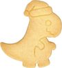 Birkmann Ausstechform Weihnachts-T-Rex, mit Innenprägung, Ausstecher, Plätzchenform, Keks, Plätzchen, Edelstahl, 7 cm, 199477 Bild 2