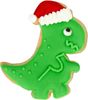 Birkmann Ausstechform Weihnachts-T-Rex, mit Innenprägung, Ausstecher, Plätzchenform, Keks, Plätzchen, Edelstahl, 7 cm, 199477 Bild 3