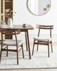 Esszimmerstuhl 2er Set CYNTHIANA Holz Helles Beige Bild 2