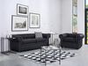 Sofa Set Leder schwarz 4-Sitzer CHESTERFIELD Bild 2