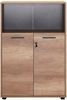 Stylish Oak Bookshelf, 72 x 110 x 34 cm | 100% Melamine Coated Particle Board, 16 mm Thick | Perfect for Modern Home & Office Decor Bild 4