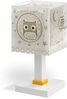 Dalber Kinder Tischlampe Nachttischlampe kinderzimmer Eule Tiere Good Night, 63391, E14 Bild 1