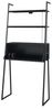 Schreibtisch Storfjord mit Leiterregal 184x80x40cm Schwarz [en. casa] Bild 4