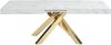 Vente-unique - CATONAV Esstisch Holz, Platte Weiß - B 90 cm x H 75 cm x L 200 cm160 cm240 cm Bild 5