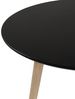 Couchtisch schwarz / hellbraun ⌀ 80 cm TENNESSEE Bild 4