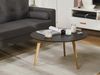 Couchtisch schwarz / hellbraun ⌀ 80 cm TENNESSEE Bild 2