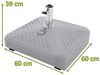 Doppler Schirmständer Active FILL IT 3-in-1 rollbar 50 - 85 kg (befüllbar) Trolleysockel 85499AGRO Bild 5