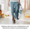 Fisher-Price HPH46 - Jumperoo Wippe und Spielcenter für Babys mit Lichtern und Geräuschen, Astrokätzchen Weltall, Babyzubehör Bild 5