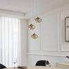 Lindby Hängeleuchte Piatra, Glas Creme IP20, 3 x 8 W LED Bild 4
