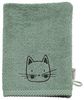 Sterntaler Waschlappen 2er Pack Bauernhof - Frottee Babywaschhandschuh aus saugfähiger, weicher Baumwolle, sorgt für Spaß beim Baden und Duschen - Baby und Kinder Waschlappen, steingrün Bild 3