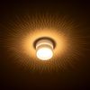 SSC-LUXon LED Aufbaustrahler ALAPI Deckenspot weiß rund mit. 6W LED dimmbar GX53 warmweiß, Warmweiß Bild 2