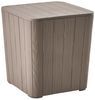 Aufbewahrungsbox SARANDI 40 cm 40 cm Taupe Bild 4