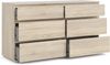 Kommode, Eichenfarbe, 153,4 x 83,7 x 50 cm Bild 4