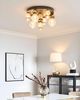 LED Deckenlampe SORA Glas Gold Bild 2