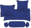 Fleuresse Mako-Satin-Kissenbezug uni colours royal 6012 Größe 40x40 cm Bild 3