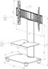 VCM TV-Standfüße Blino 17095 Mattglas H. 100 x B. 60 x T 44 cm Bild 5