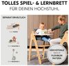 Hauck Arketa Play Tray White Spielbrett Motorikspielzeug Bild 2