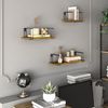 Wandregal Fyrk Antikholz 3 Teile Vicco Bild 2