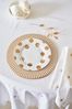 PiP Studio Frühstücksteller Dot Delight Frühstücksteller weiß-gold 23cm Bild 4