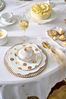 PiP Studio Frühstücksteller Dot Delight Frühstücksteller weiß-gold 23cm Bild 5