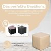 Best for Home Sitzhocker Best For Home Cube Pouf – Stilvoller Samt Hocker & Fußhocker (verschiedene Farben), Handwerksqualität,TOP Preis-Leistungs-Verhältnis Bild 5