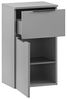 SCHILDMEYER Unterschrank Kommode Badschrank Badmöbel platingrau 40,3 x 70 x 32 cm Bild 4