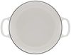LE CREUSET Bräter Gourmet-Profitopf mit Deckel 30 cm Signature White Bild 4