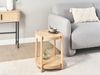 Beliani 'CONNELL' Beistelltisch, MDF Helles Holz, 49 x 25 x 25 cm Bild 2