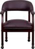 Flash Furniture Loveseats, Schaumstoff, Leder, Stahl, Holz, Burgunderrot Leathersoft, 24" W x 27" D x 31. 5" H Bild 5