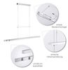 SellTec LED Pendelleuchte LED Pendellampe Touchdimmer, Farbtemperaturregelung (CCT),warmweiß - tageslichtweiß, Dimmbar über Touchdimmer, Touchschalter, 3xLED/ 14Watt, warmweiss-kaltweiß (CCT), ausziehbar höhenverstellbar, Lichtwechsel, dimmbar Bild 4