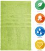 Lavea Badetuch Bali Duschtuch 100x150 cm Duschtuch 70x140 cm, Weiches Bio-Baumwollfrottee (1-St), Handtuch, GOTS-zertifiziert, extra saugstark mit 500g/m² Bild 2