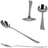 Justinus Besteck-Set 6er Set Twist lange Latte Macchiato Löffel 6 Pers Longdrink Eis, Edelstahl Bild 5