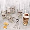 Justinus Besteck-Set 6er Set Twist lange Latte Macchiato Löffel 6 Pers Longdrink Eis, Edelstahl Bild 4
