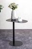 HAKU Möbel Beistelltisch, Metal, Schwarz, T 38 x B 53 x H 60 cm Bild 2