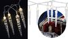HI LED-Lichterkette Eiszapfen Lichterkette warmweiß 40er 3,9m Kabel transparent außen 7608 Bild 2
