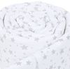 babybay Nestchen Piqué passend für Modell Boxspring XXL, weiß Sterne perlgrau Bild 2