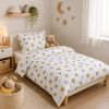 Kinderbettwäsche Paul 100x135 cm Baumwolle – 2-teiliges Set mit Kissenbezug – OEKO-TEX – Bettwäsche Kinder mit Reißverschluss, pflegeleicht & hautfreundlich Bild 3