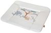 roba Wickelauflage Savanna Friends - 85x75 cm - Wickelunterlage für Babys PU-beschichtet - Abwischbar & pflegeleicht - Elefant, Zebra, Erdmännchen & Co. - Beige Bild 5