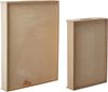 RAYHER 6208400 - Holz-Tablett-Set, 2 Größen, 30x20 cm, 39x28 cm Bild 5