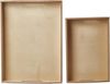 RAYHER 6208400 - Holz-Tablett-Set, 2 Größen, 30x20 cm, 39x28 cm Bild 4
