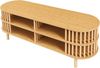 Fernsehtisch Jarvenpaa 140x40x50 cm Bambus [en. casa] Bild 5