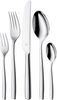 WMF Palma Besteck Set 12 Personen, Essbesteck 60 teilig Monobloc-Messer & Classic Line Frühstücksmesser Set 6-teilig 23 cm, Brötchenmesser Wellenschliff, Brotzeitmesser, schwarz Bild 2