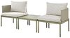 Lounge Set TERRACINA Metall Olivgrün Bild 5