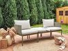 Lounge Set TERRACINA Metall Olivgrün Bild 2