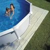Swim & Fun Pool-Bodenplane, Filz beige, 350x370 cm Bild 3