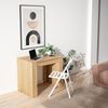 Skraut Home | Ausziehbarertisch | Multifunktionaler ausziehbarer | 180 | Für 8 Gäste | Esszimmertische | Moderner Stil | Eiche Bild 4