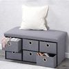 Kesper | Polsterbank, Material: Polyester, Maße: B: 76 x T: 38 x H: 38 cm, Farbe: Grau | 15950 13 Bild 2